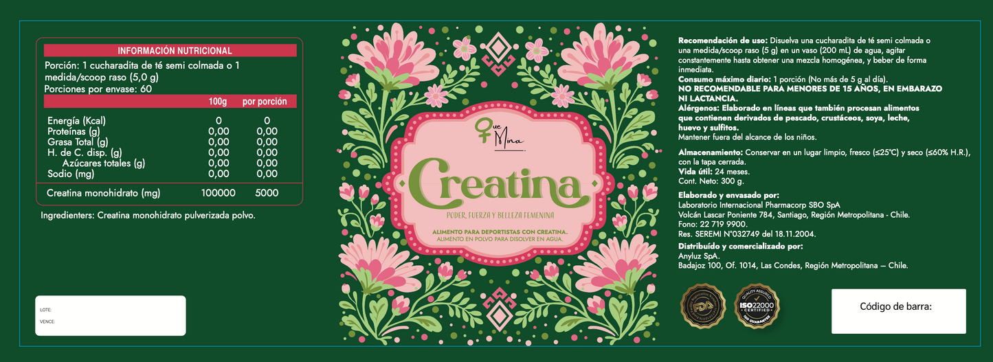 Creatina 300g